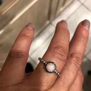 Pandora stackable birthstone ring